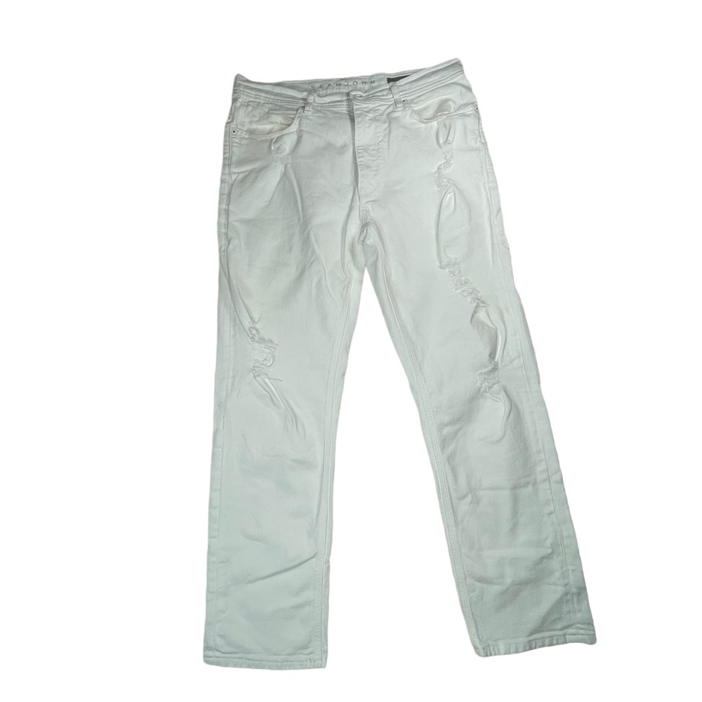 Men's White Jeans
